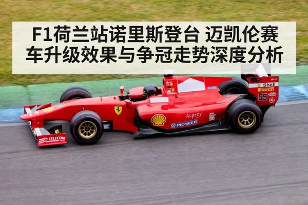Formula 1 racing car on track